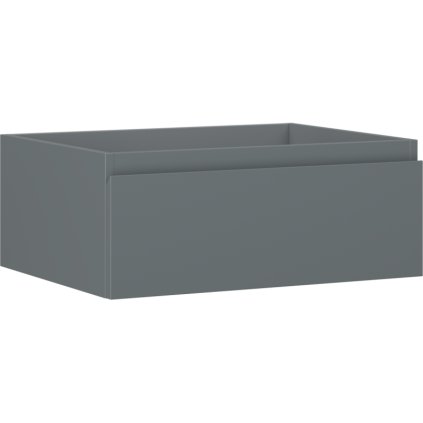 Mexen Orio, kúpeľňová skrinka 60 cm, 1 zásuvka, grafitová matná, 91A10-06023-1-BF66