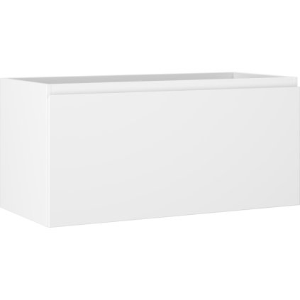 Mexen Orio, kúpeľňová skrinka 100 cm, 1 zásuvka, biela matná, 91A10-10047-1-BF01