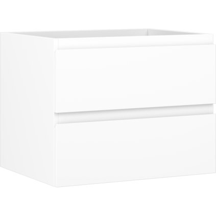 Mexen Orio, kúpeľňová skrinka 60 cm, 2 zásuvky, biela matná, 91A10-06047-2-BFF01