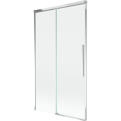 Mexen Rox, 2-krídlová posuvná vaňová zástena 100 x 150 cm, 8mm číre sklo, chrómový profil, 8C9-100-001-01-00