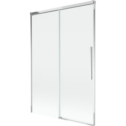 Mexen Rox, 2-krídlová posuvná vaňová zástena 120 x 150 cm, 8mm číre sklo, chrómový profil, 8C9-120-001-01-00