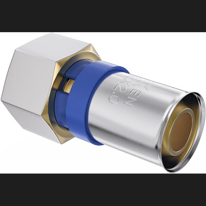 Mexen PEX-P, lisovací konektor PEX redukcia 25 x 1 GW - W97122-2510F-00