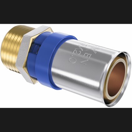 Mexen PEX-P, lisovací konektor PEX redukcia 20 x 1/2 GZ - W97123-2012M-00