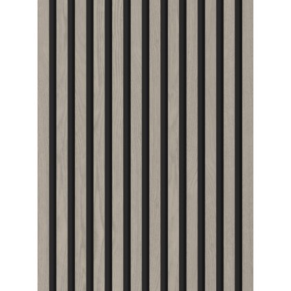 Mexen Lam-B, akustické stenové lamely 275 × 30 cm, HDF doska 4 mm, technická dyha, dub popolavý, S100-275307-3015-005