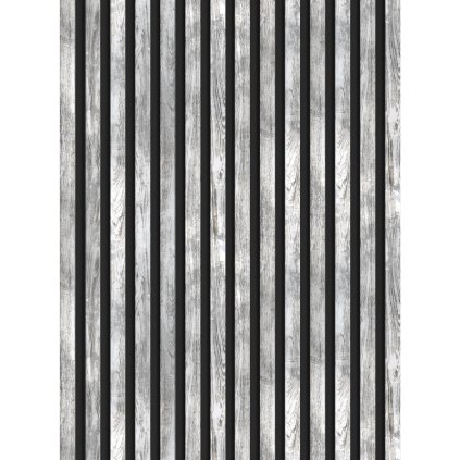 Mexen Lam-B, stenové lamely 275 × 31,5 cm, HDF doska 4 mm, dub bielený, S100-275317-2812-064