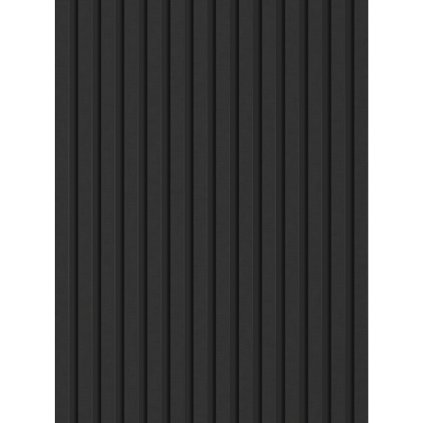 Mexen Lam-B, stenové lamely 275 × 31,5 cm, HDF doska 4 mm, ľan čierny, S100-275317-2812-069
