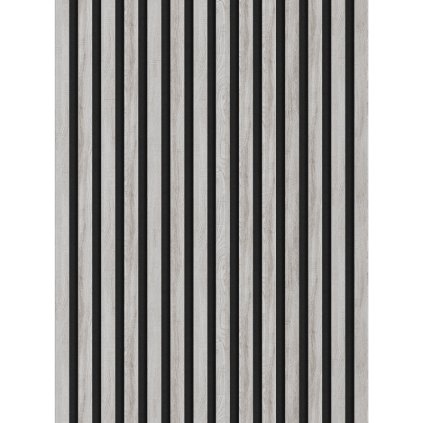 Mexen Lam-F, akustické stenové lamely 275 × 31,5 cm, filc 6 mm, dub ľadový, S105-275317-2812-061