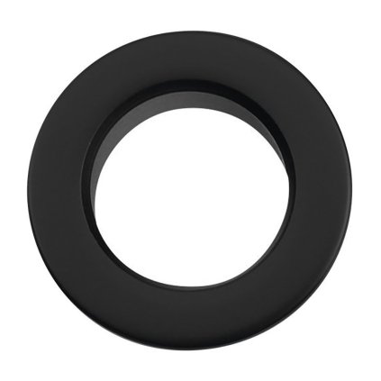 Sapho, Krytka prepadu umyvadla priemer 32mm, čierna, 103100000195
