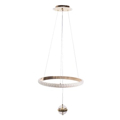 Toolight, stropné svietidlo 50cm, 80W, 4000K, 5000lm, G142-CP, zlatá, OSW-02612