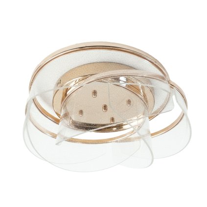 Toolight, LED stropné svietidlo 57W, 4000lm, 4000K, G139-C, zlatá, OSW-02623