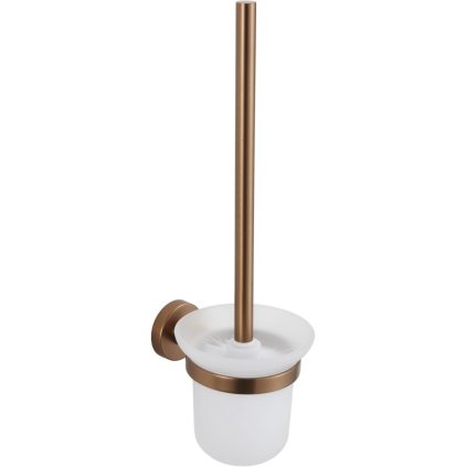 Mexen Remo, nástenná toaletná kefa, medená matná, 7050750-65