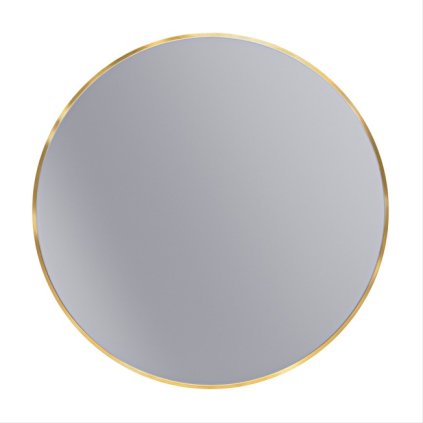 ErgaRoundMirror GoldenFrame 80x80cm 3
