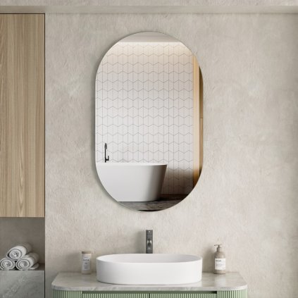ErgaOvalMirror60x100cm 1