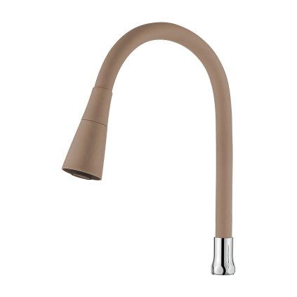 Invena, 2-funkčná elastická výlevka pre drezové batérie, béžová, INV-SC-B1-1Z3-L