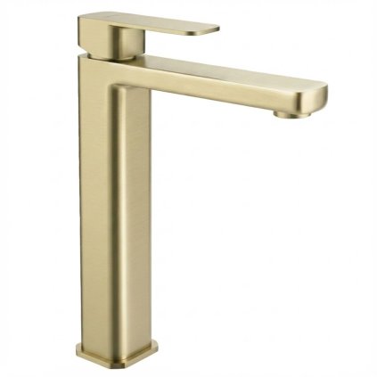 Rea Arlo, vysoká umývadlová batéria h-295, zlatá matná, REA-B0977