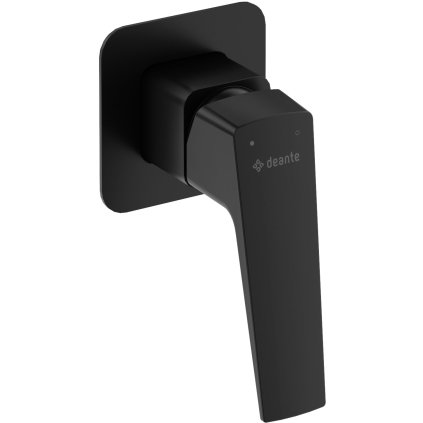 Deante Blur, sprchová podomietková batéria bez prepínaču, čierna matná, DEA-BQL_N44L