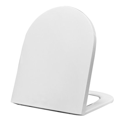 Aqualine, WC sedátko, Soft Close, Easy Take, biela, PBS106