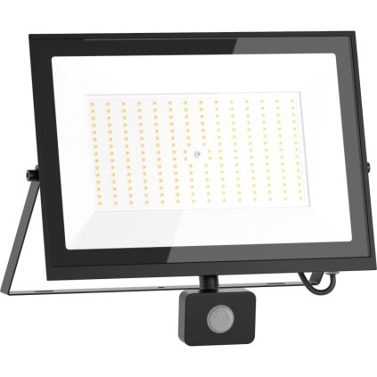 Mexen Luxpro+ LED reflektor s pohybovým senzorom, 150W, studená - 6500K, 16500 lm, čierna - L236-150-65-70