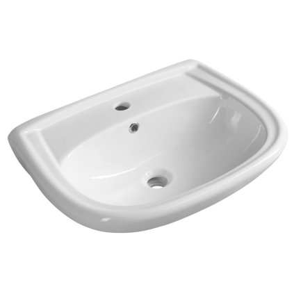 Ege Vitrifiye, Keramické umývadlo 56x44cm, biela, 17561
