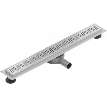 Mexen Flat 360° M22 rotačný sprchový žľab 50 cm, nerez, 1029050-40