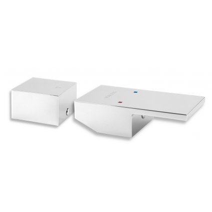 Novaservis Nobless EDGE - Páka a knoflík přepínače k montážnímu boxu série 36 (sada)