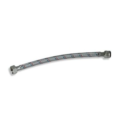 Novaservis, Nerezová hadička Š3/8" x M1/2" -30cm, 112/30