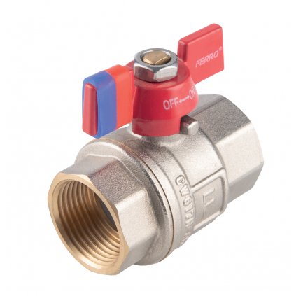 Novaservis, Kulový plnoprůtočný kohout, motýlek MM 1/2", KFPM1