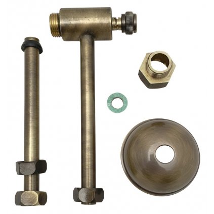 Kerasan, Pripojenie vody k hornej nádržke Retro, Waldorf, bronz, 757293