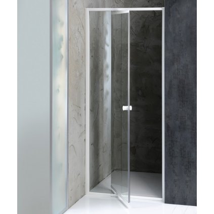 Aqualine, AMICO sprchové dvere výklopné 1040-1220x1850mm, číre sklo, G100
