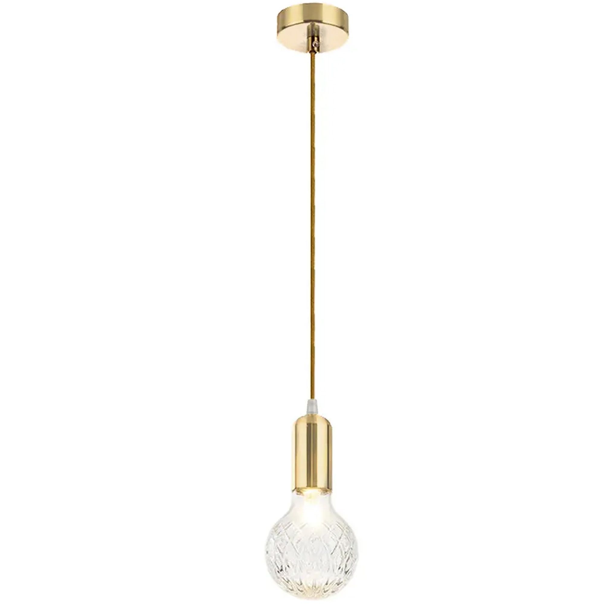Toolight - závesná lampa Retro Gold G9 APP649-1CP, zlatá, OSW-08160