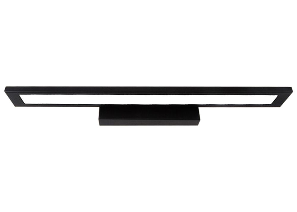 Toolight, LED nástenná lampa nad zrkadlo 40cm 7W, 560lm, APP839-1W, čierna, OSW-06664