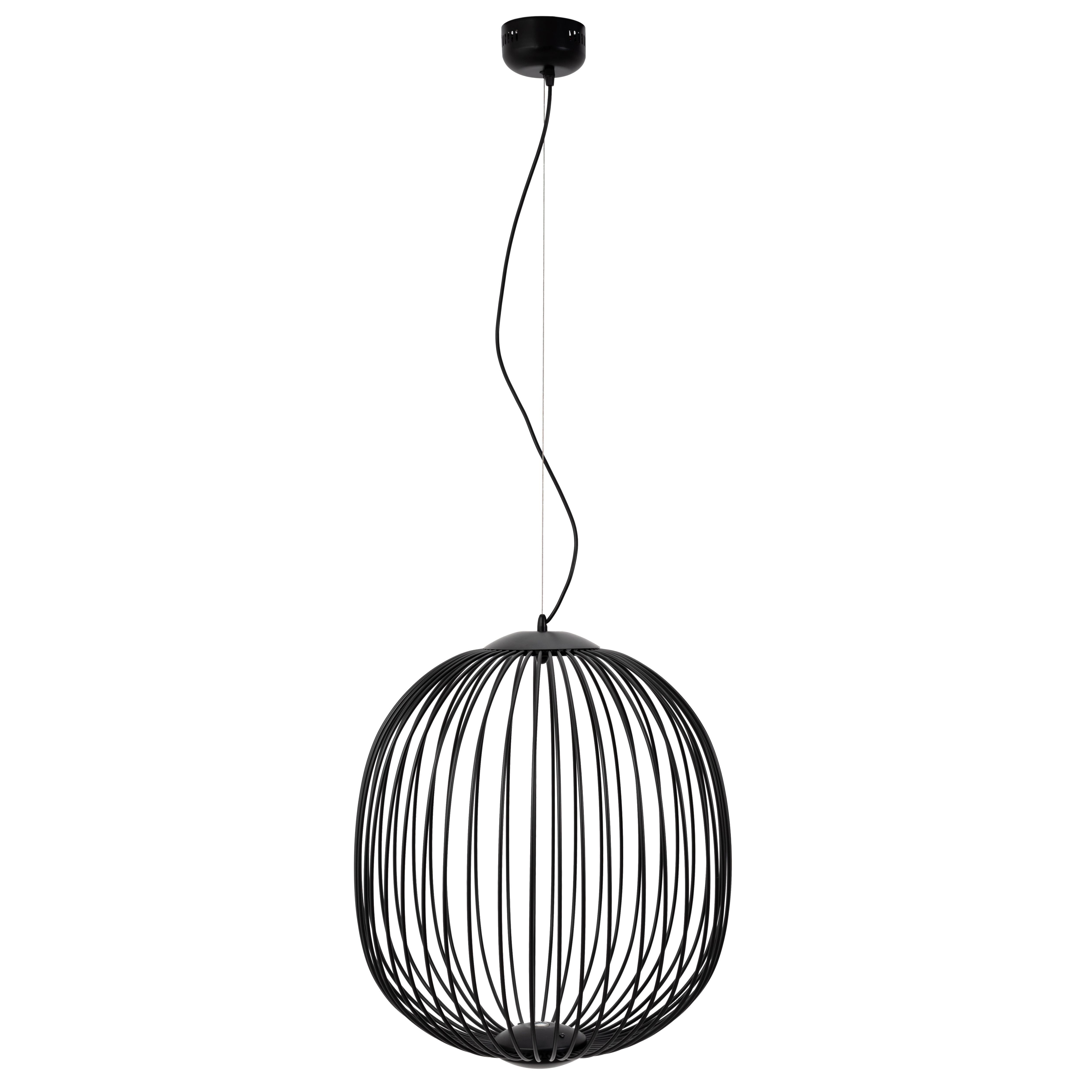 Toolight - LED závesné stropné svietidlo APP967-1CP, čierna, OSW-06110