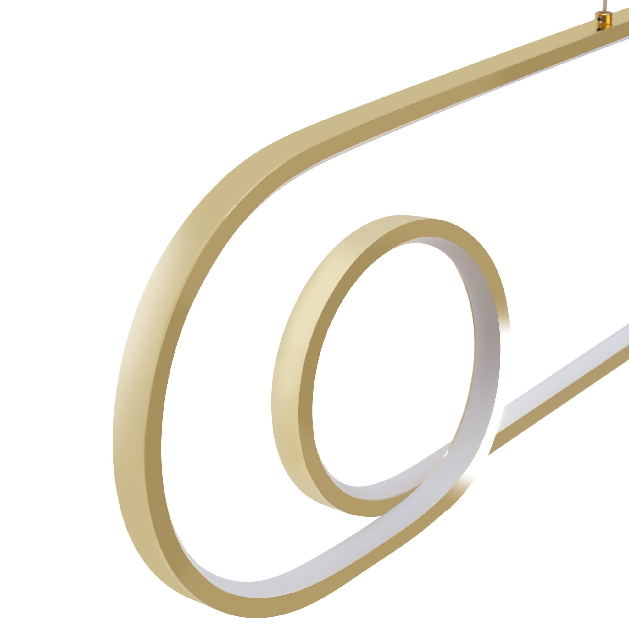 Toolight - LED závesné svietidlo APP809-CP GOLD, zlatá, OSW-09850