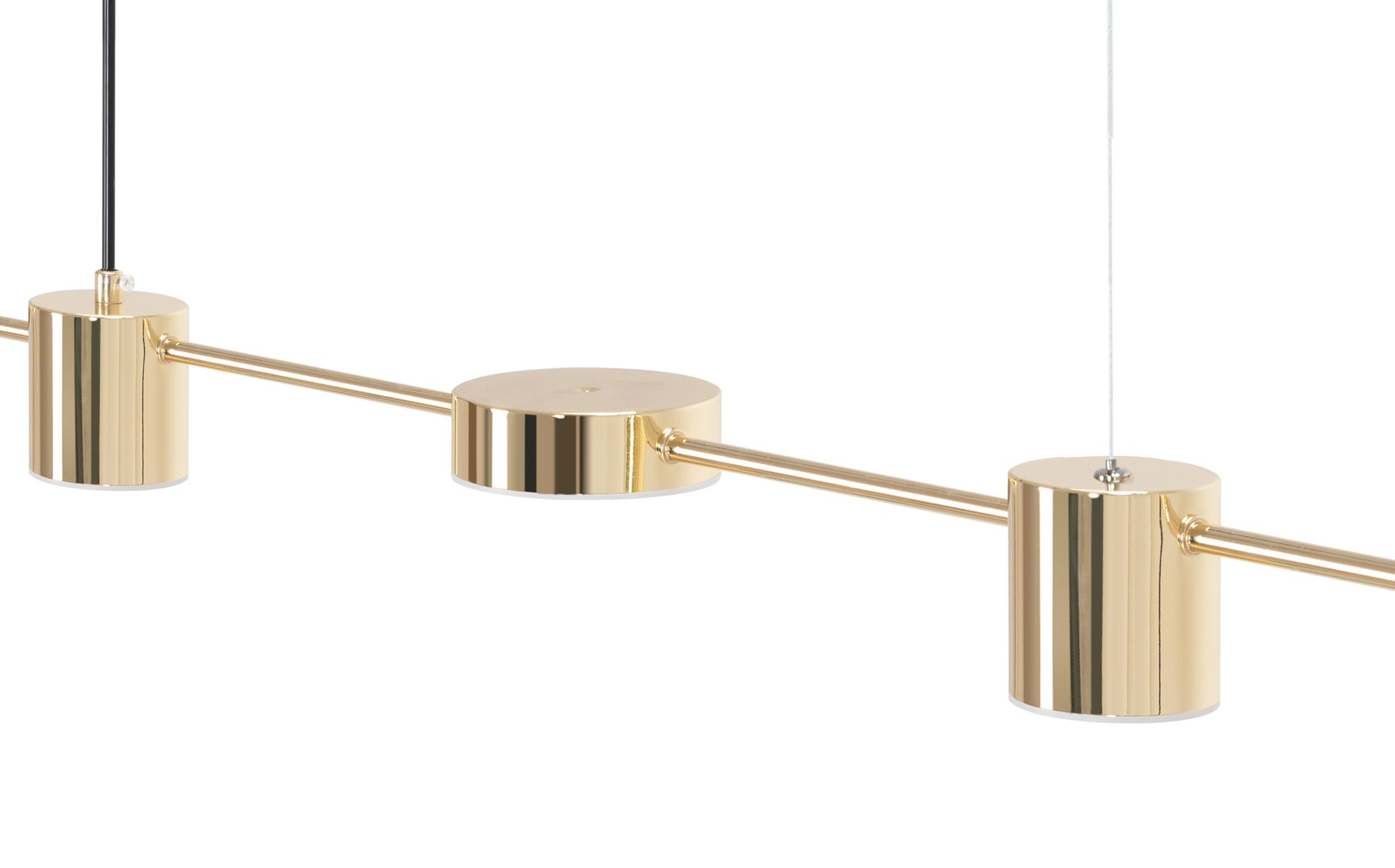 Toolight - LED závesné svietidlo APP929-5CP, zlatá, OSW-07008