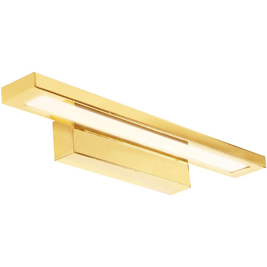 Toolight - LED nástenné svietidlo nad zrkadlo 40cm APP836-1W, zlatá, OSW-07014