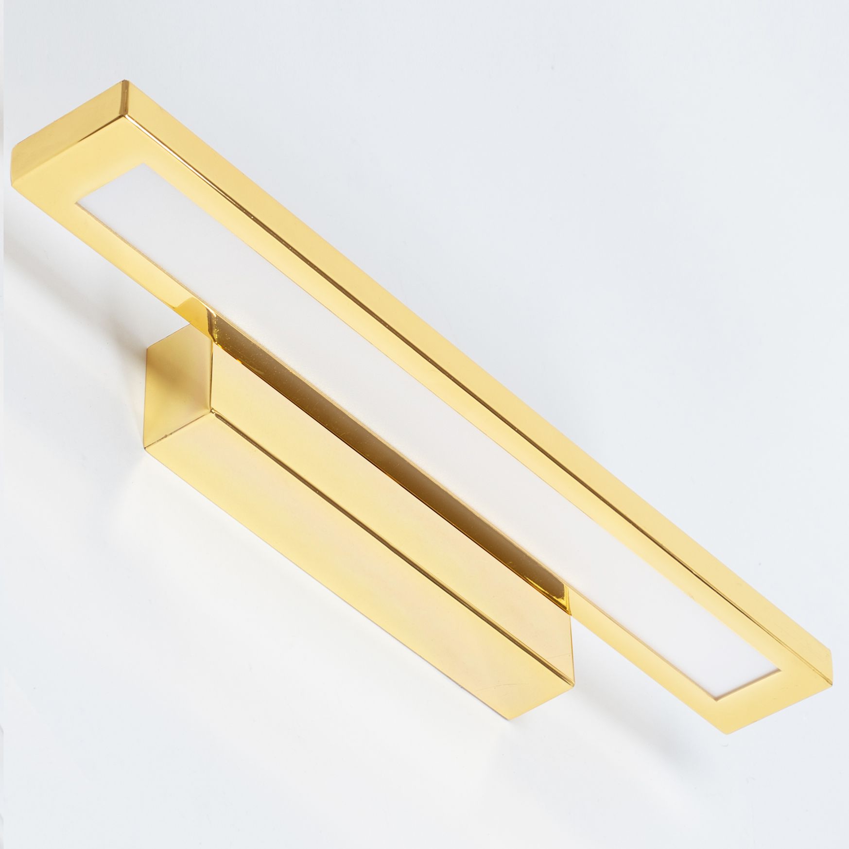 Toolight - LED nástenné svietidlo nad zrkadlo 60cm APP837-1W, zlatá, OSW-07015
