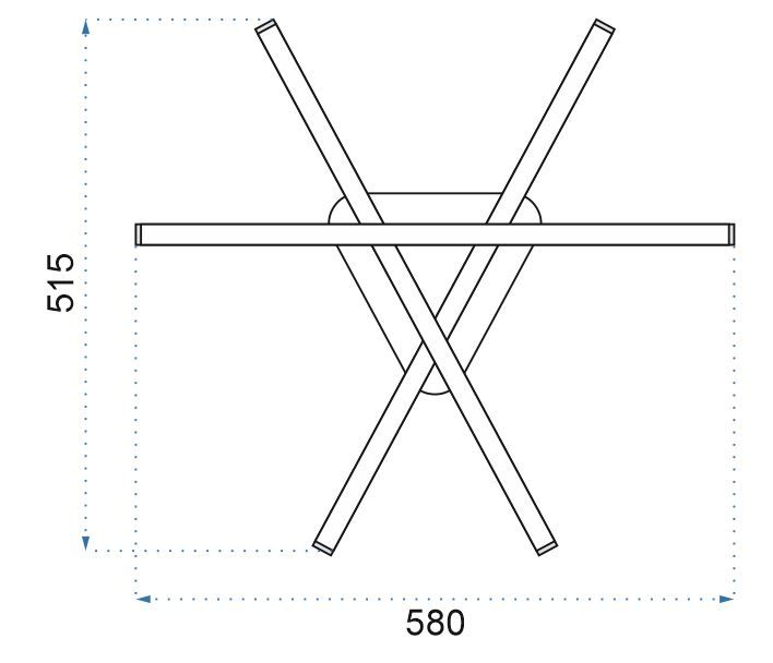 Toolight - Moderné LED stropné svietidlo 59x59cm APP397-C, chrómová, OSW-06913