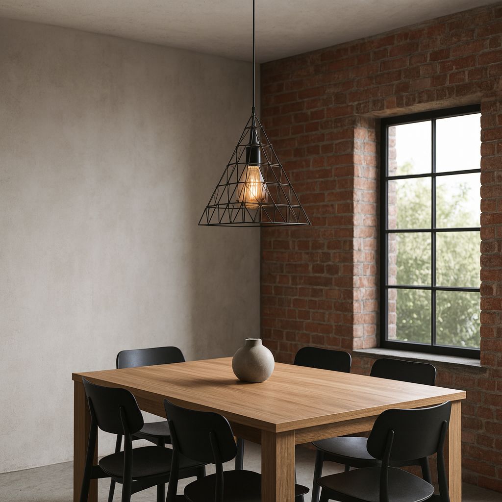 Toolight - Stropné svietidlo 1xE27 LH2058, čierna, OSW-00463