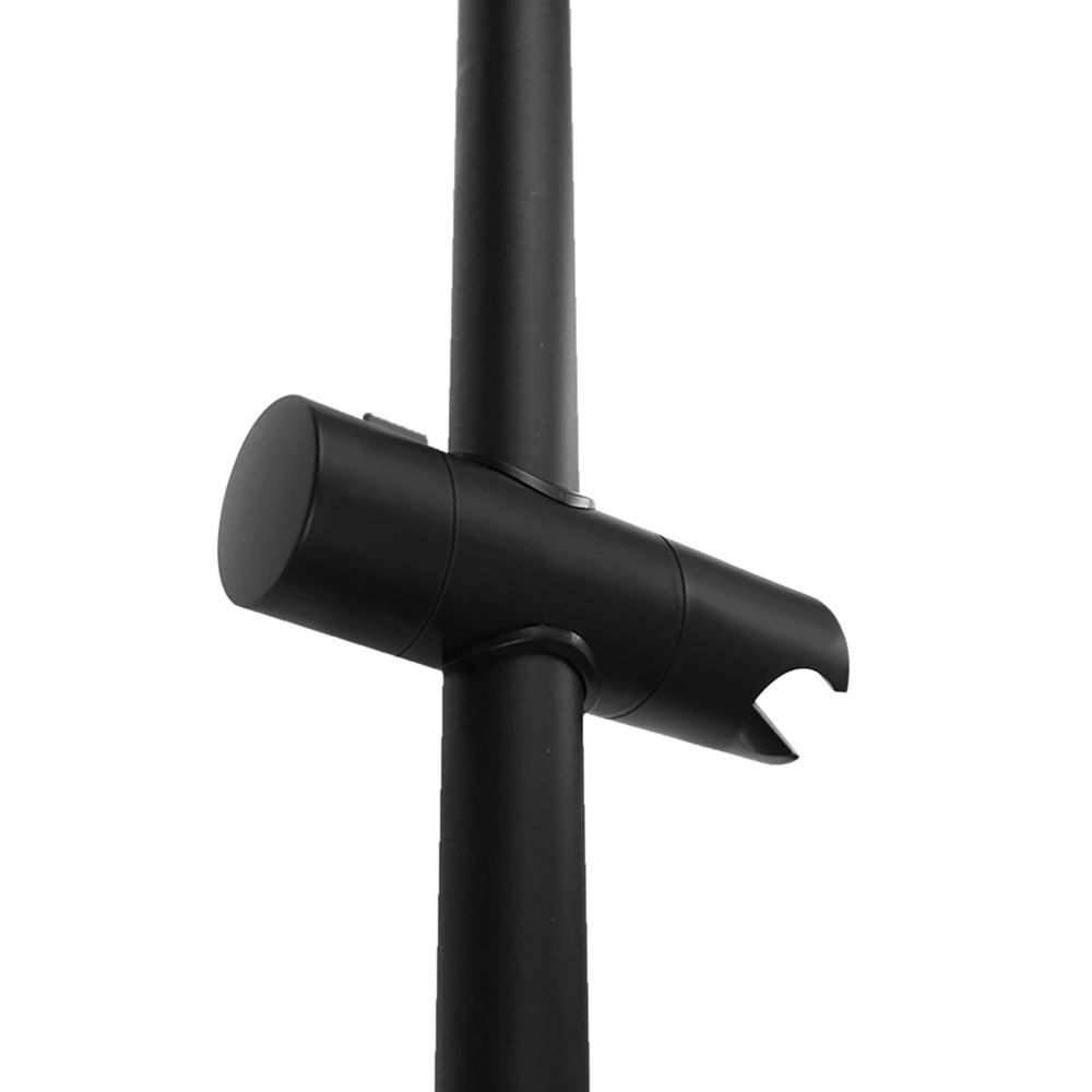 Rea príslušenstvo, sprchový stĺp s držiakom ručnej sprchy 70cm, čierna matná, REA-P5983