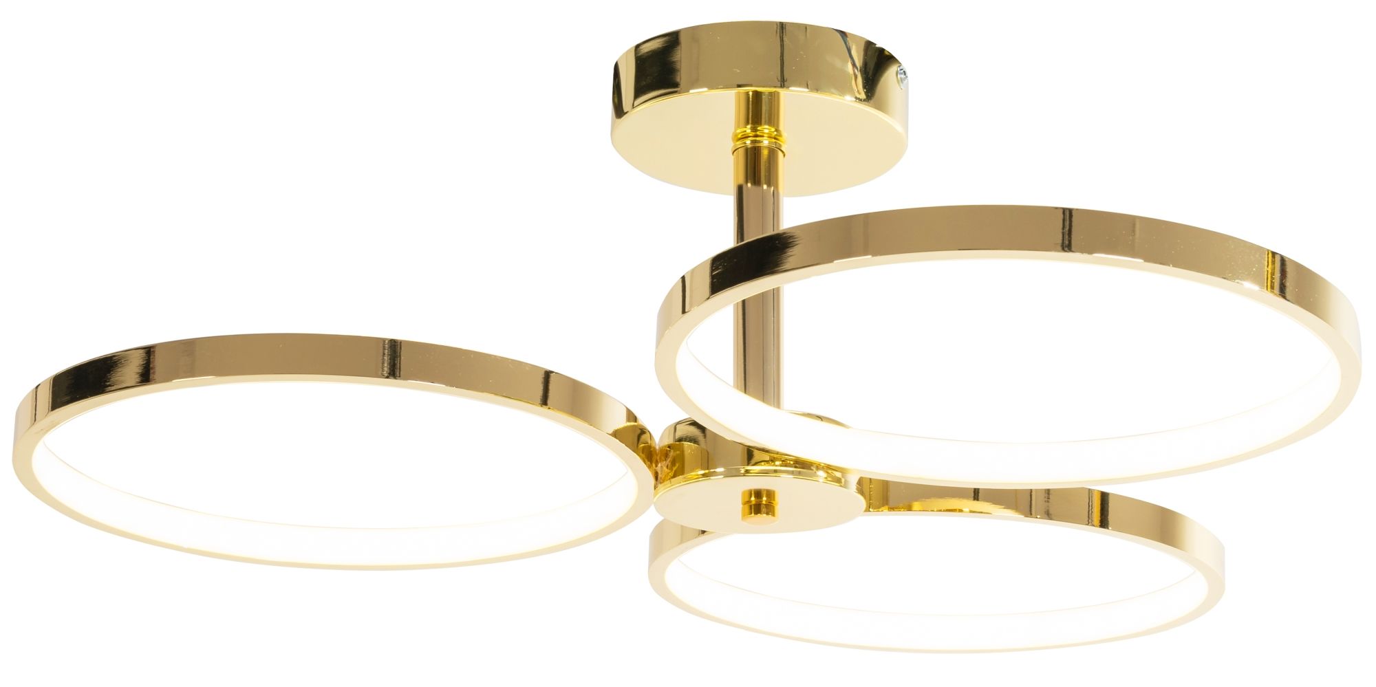 Toolight, LED stropné svietidlo + diaľkové ovládanie APP993-C, zlatá, OSW-08149