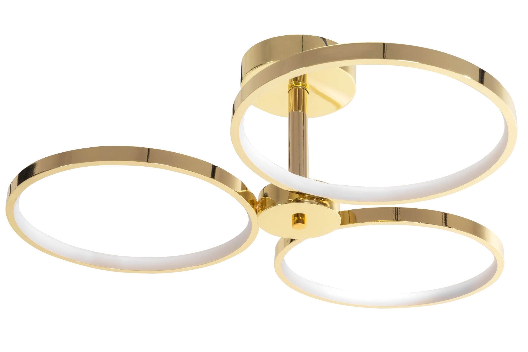Toolight, LED stropné svietidlo + diaľkové ovládanie APP993-C, zlatá, OSW-08149