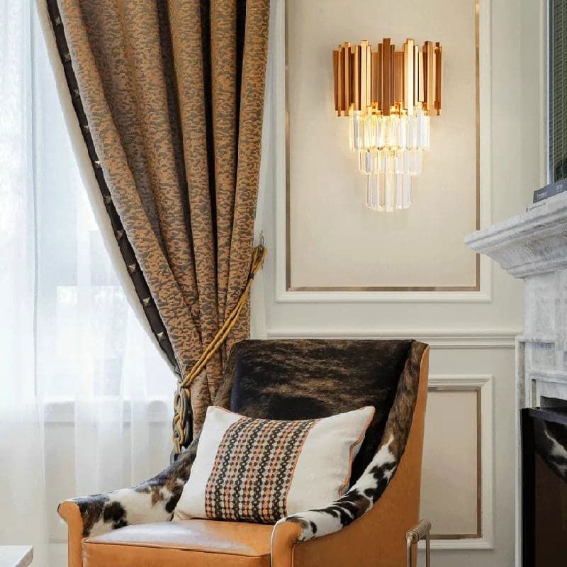 Toolight, nástenná lampa 1xE14 312357, ružové zlato, OSW-04414
