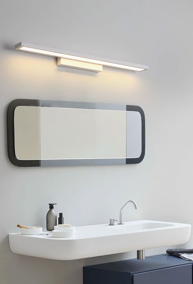 Toolight, LED kúpeľňové svietidlo nad zrkadlo 40cm APP839-1W, chrómová, OSW-06689