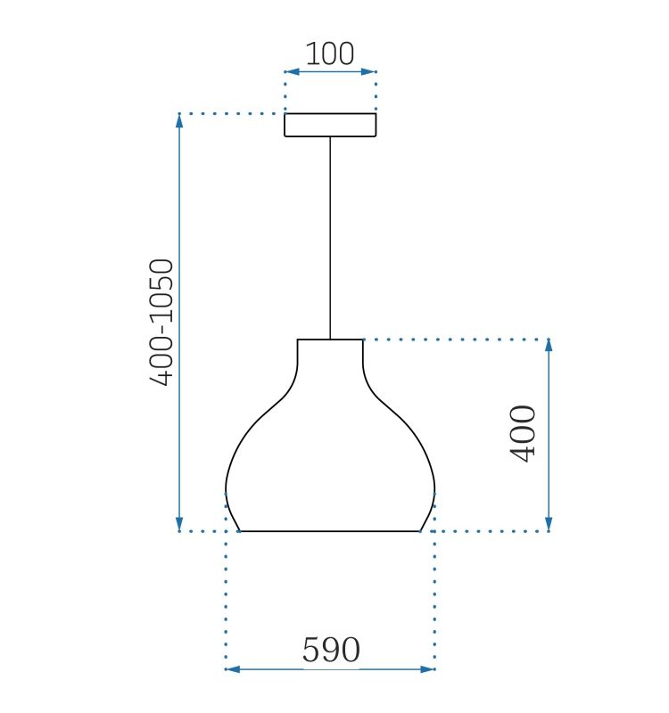 Toolight, prírodné závesné svietidlo 1xE27 APP985-1CP BIG, hnedá-čierna, OSW-01044