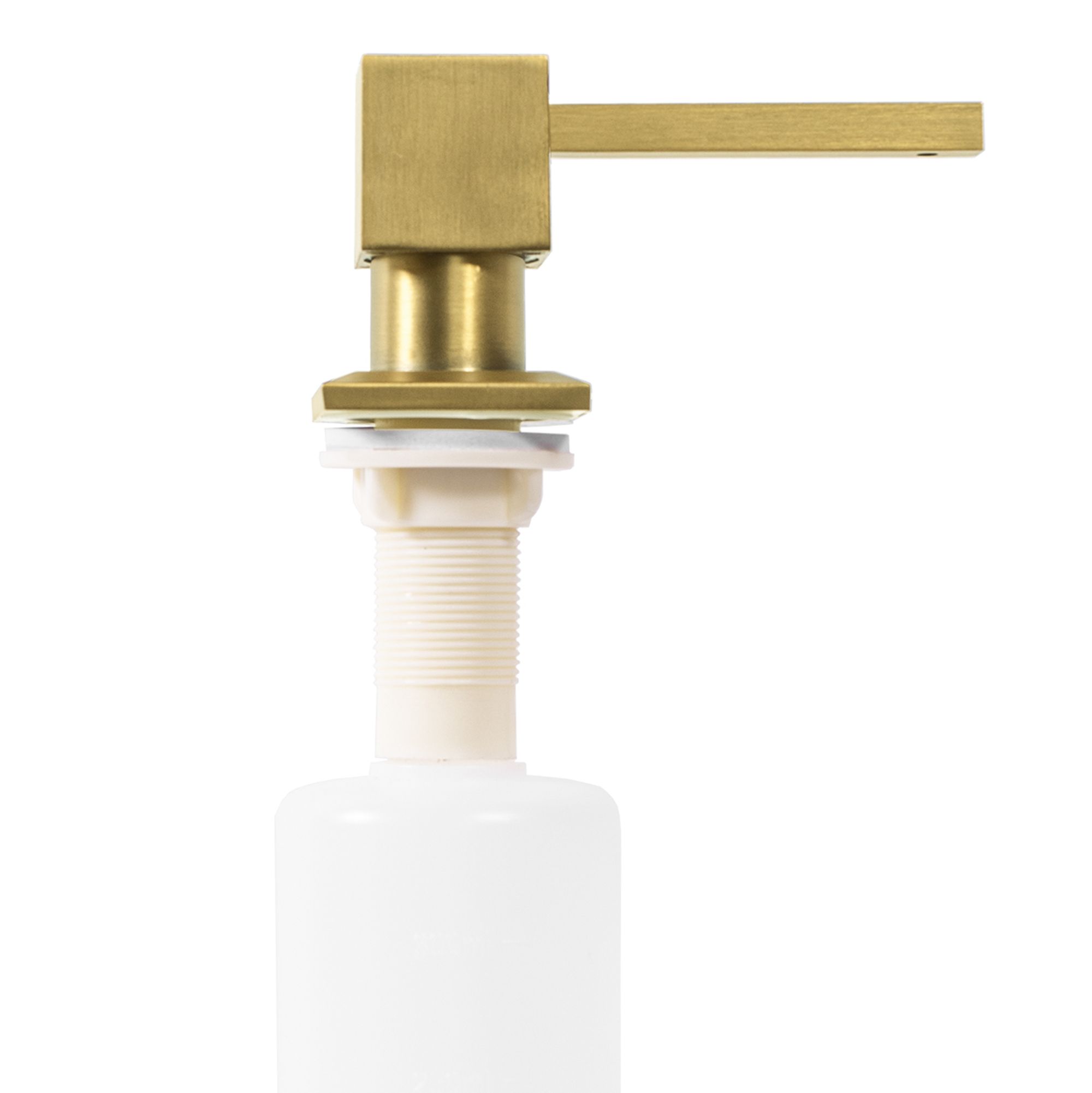 Rea, drezový dávkovač saponátu 300 ml, zlatá matná, BAT-05009