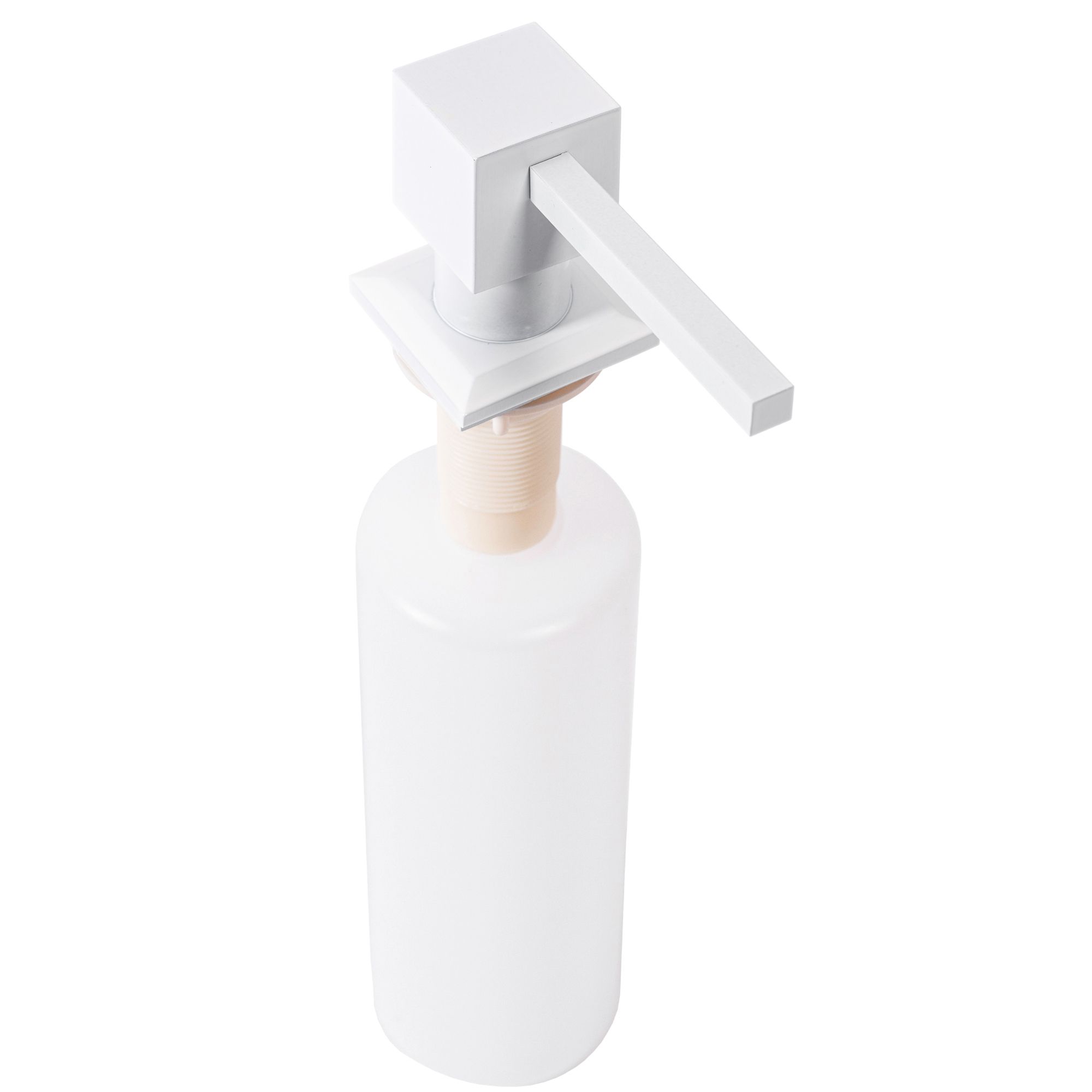 Rea, drezový dávkovač saponátu 300 ml, biela matná, BAT-05010