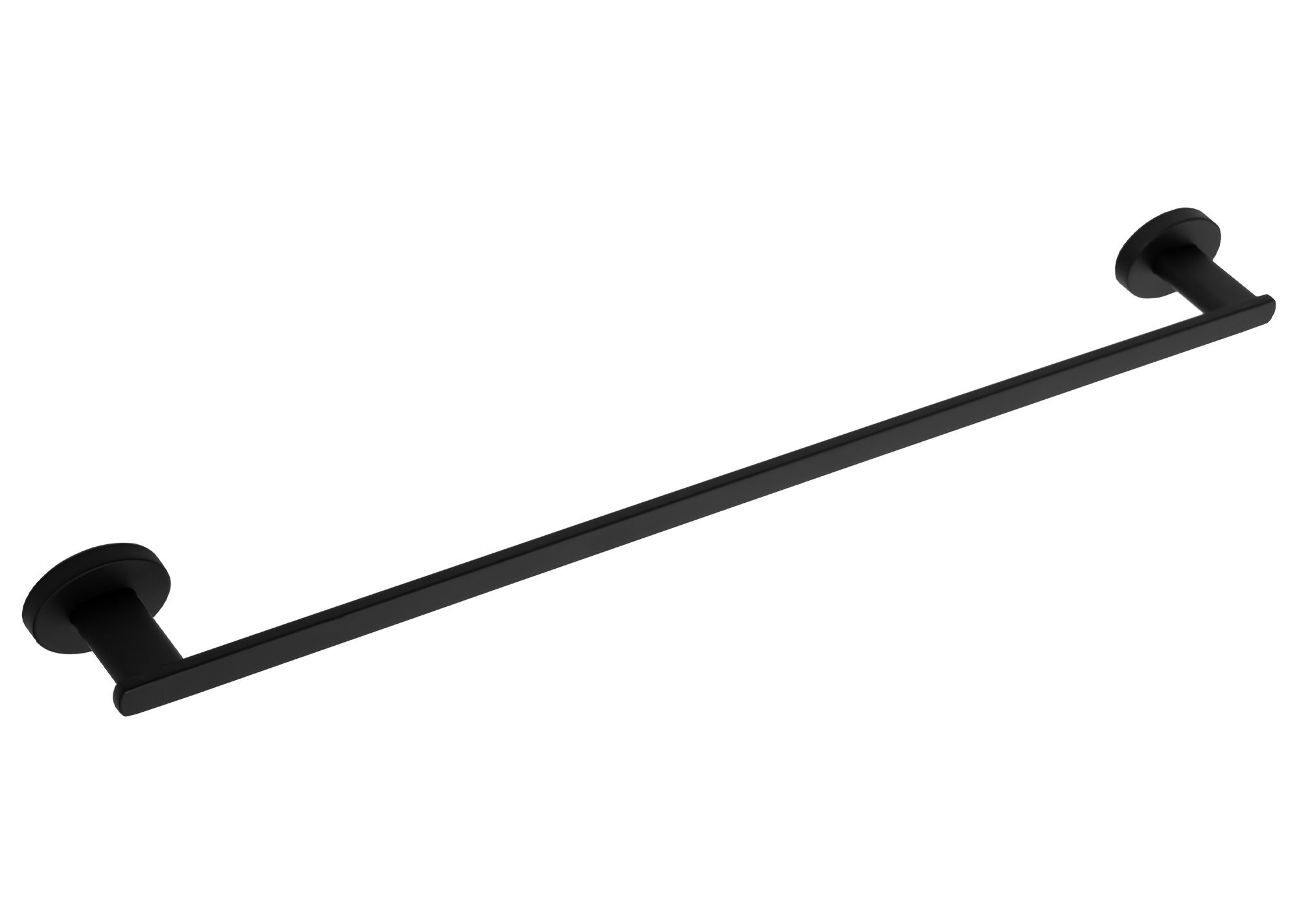 Rea, kúpeľňový držiak na uteráky 60cm 322187, čierna matná, REA-77098
