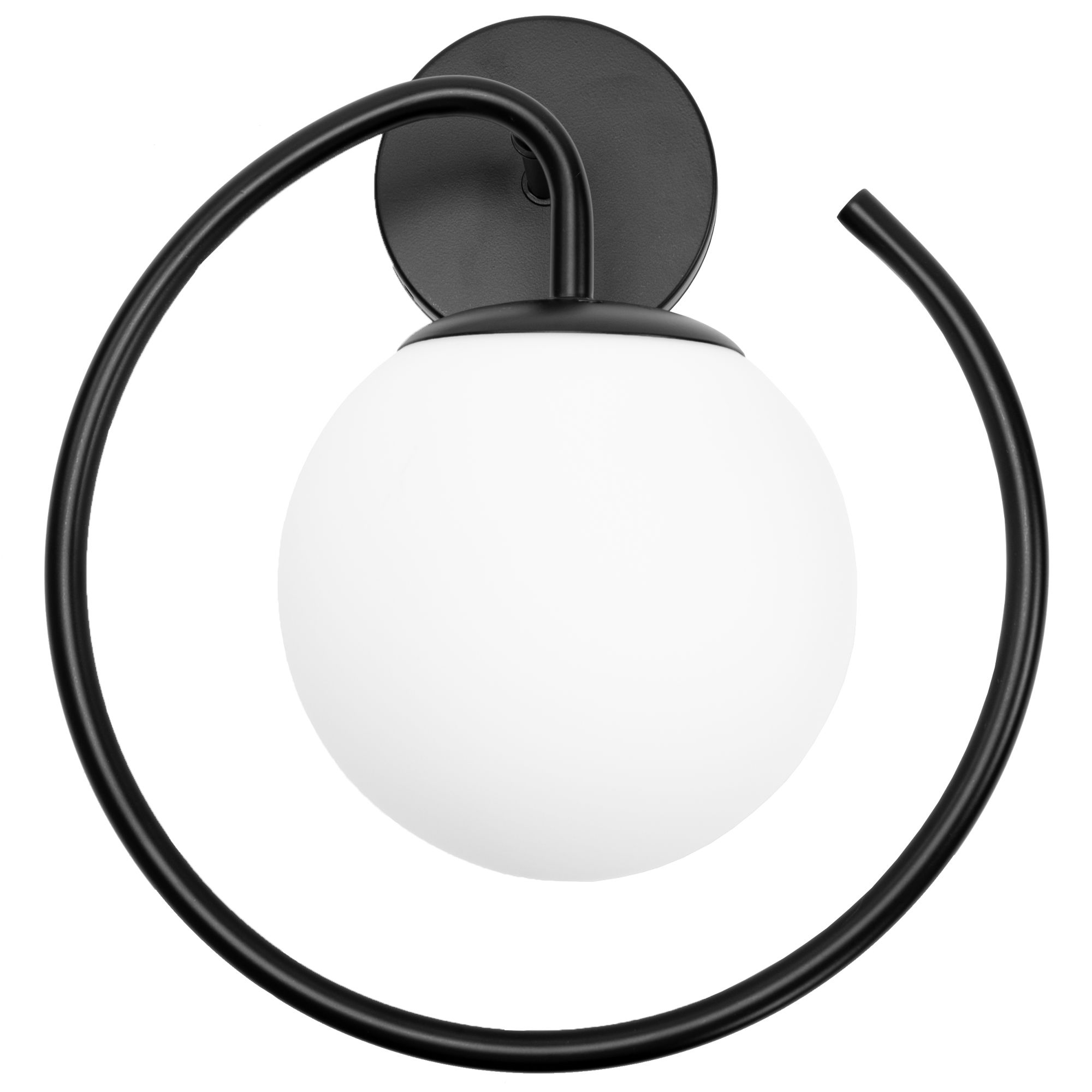 Toolight, nástenné svietidlo APP1152-1W, čierna-biela, OSW-40006