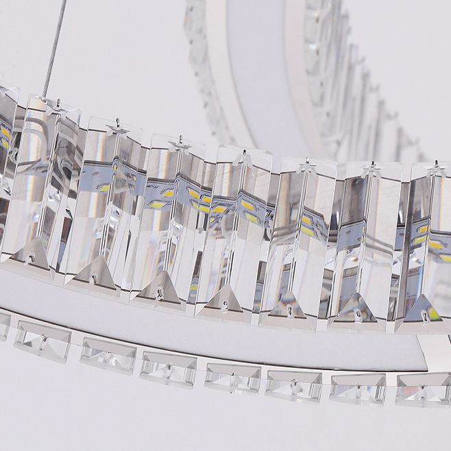 Toolight, LED závesné svietidlo 24W 4000lm APP1079-CP, zlatá, OSW-08891