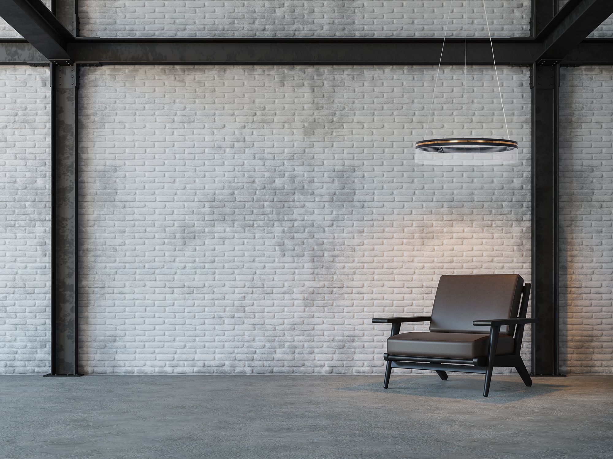 Toolight, LED závesné svietidlo 40cm APP1191-CP, čierna-zlatá, OSW-40022